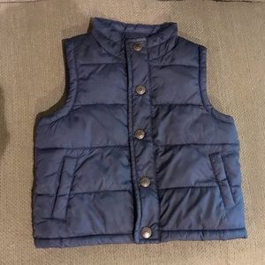 Navy blue Puffer vest